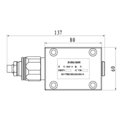 10 mm hoher -Druck-Hydraulik-Entlastungsventil