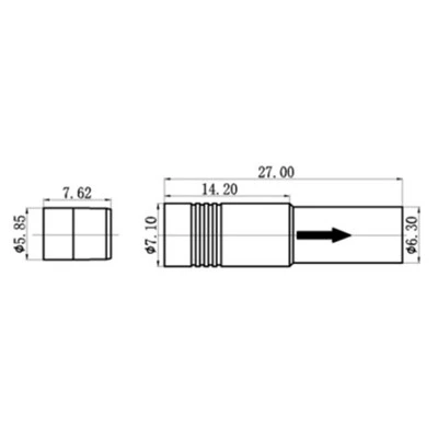 10 mm hydraulisches Überdruckventil
